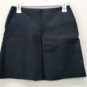 Club Monaco leather like new black mini skirt, 2